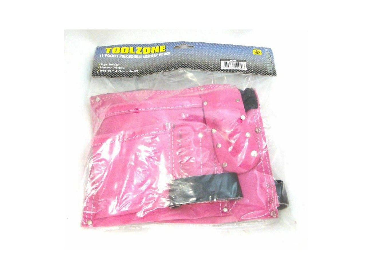 PINK Ladies 11 Pocket Leather Tool Belt