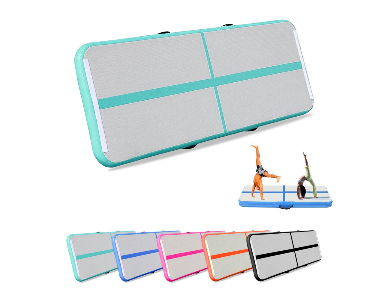 FunWater 10ft13ft Inflatable Gymnastics Air Track Tumbling