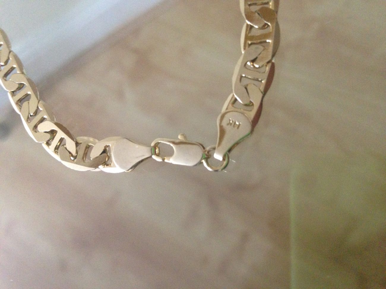 Rent 14K Marine Link Chain Necklace in 