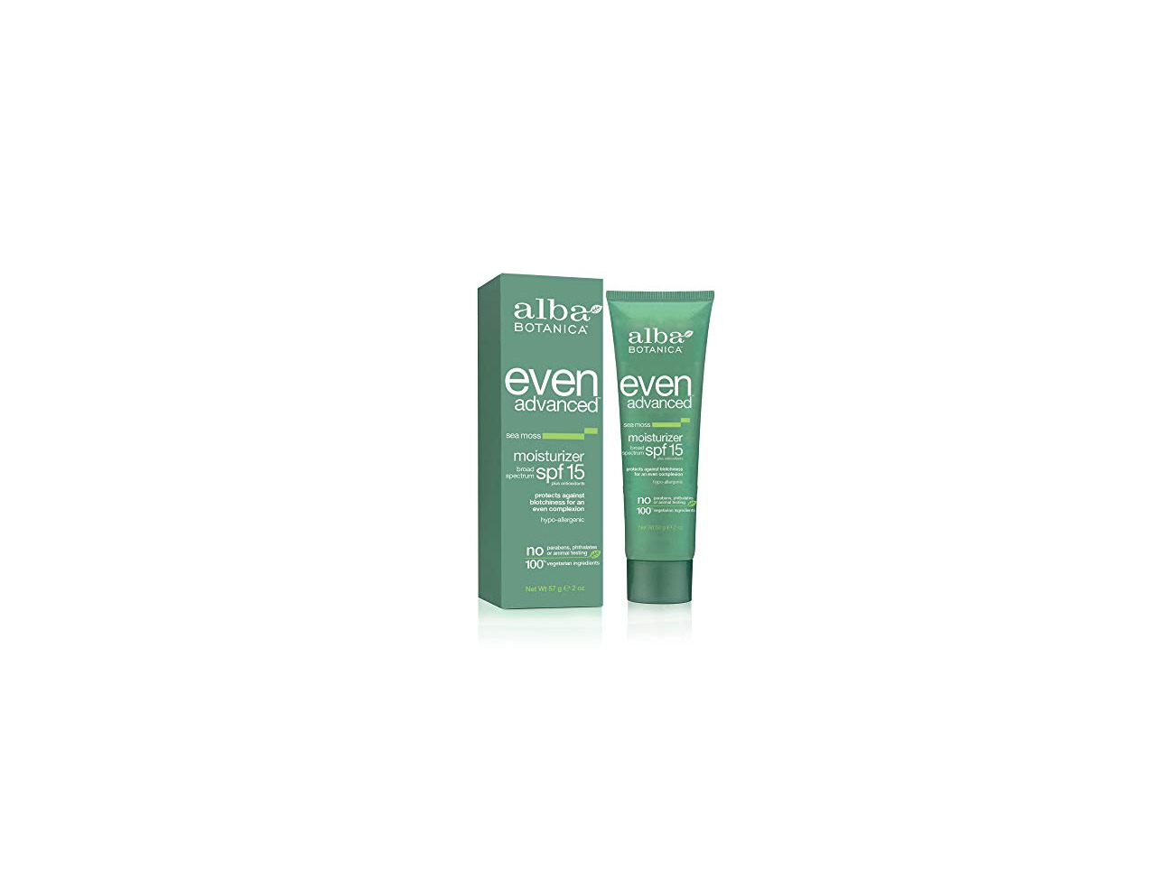 alba even advanced moisturizer spf 15