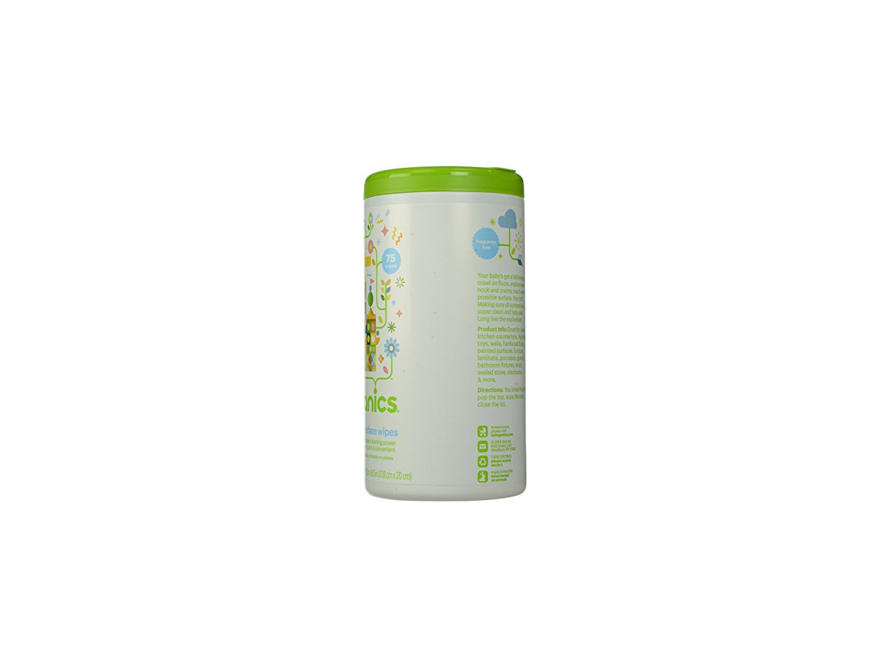 babyganics surface wipes