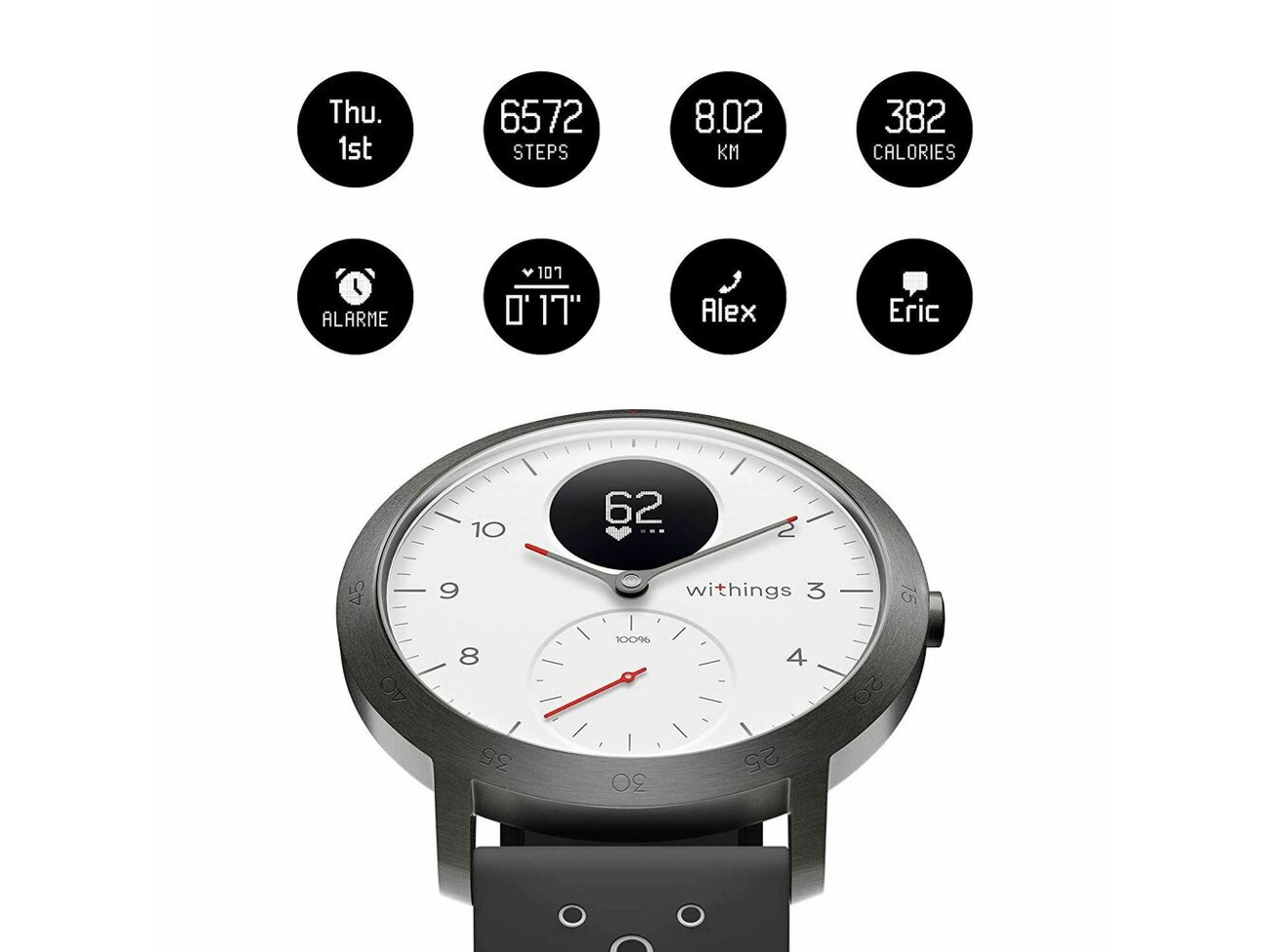 multisport hybrid smartwatch