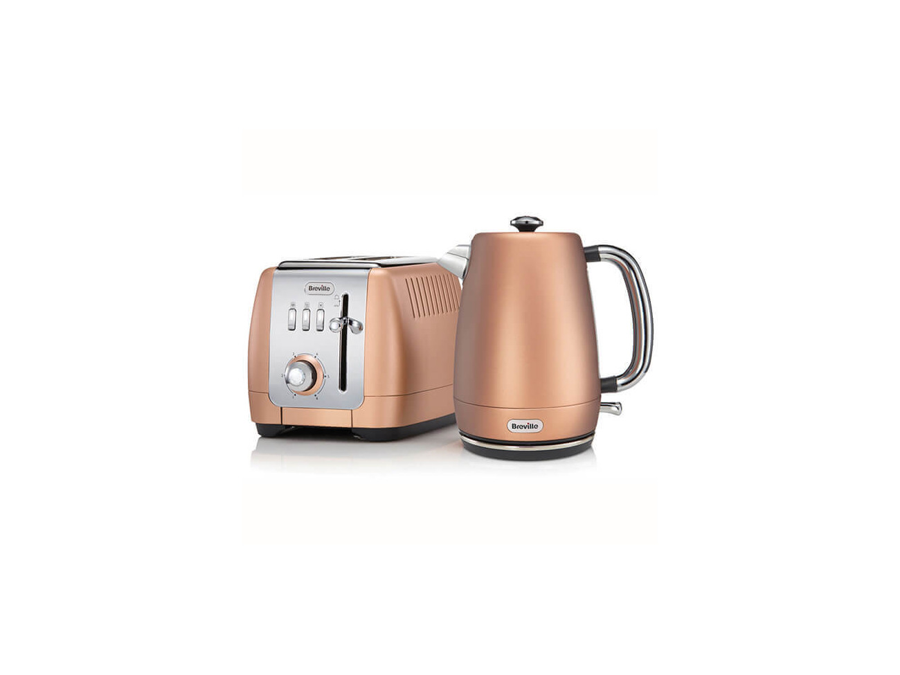 Buy Breville Strata Luminere Rose Gold Strata Luminere Jug Kettle and 2 Slice