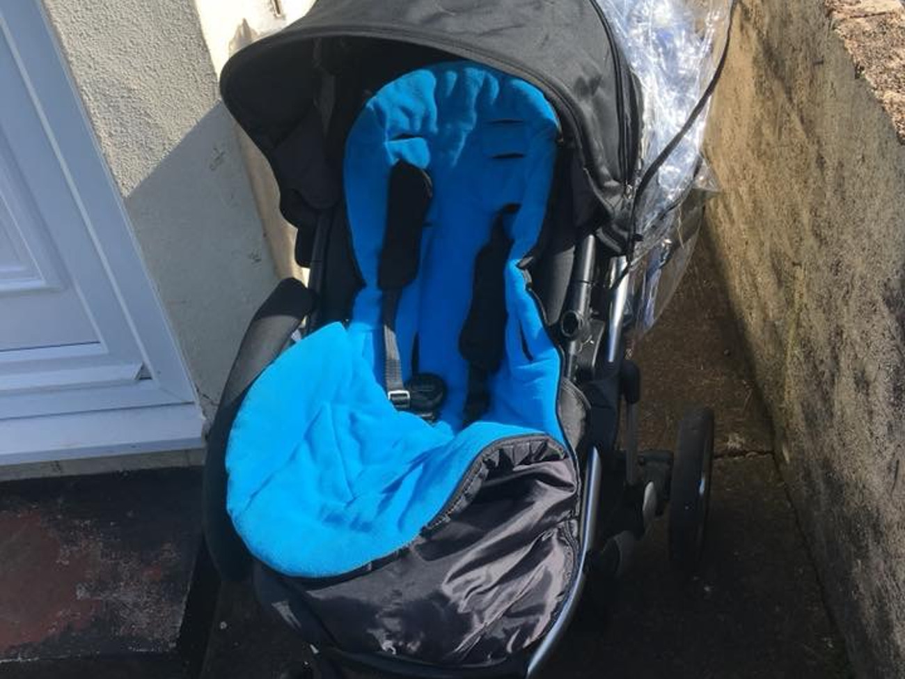 britax b smart pram