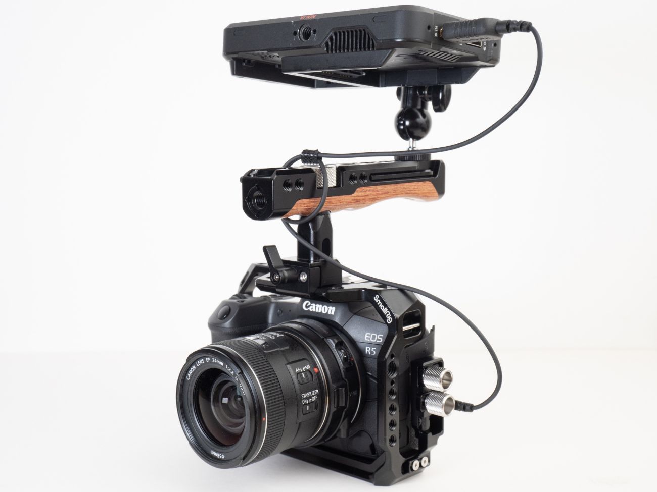 atomos ninja v  canon r5
