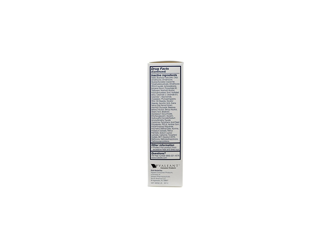 cerave sunscreen face lotion spf 50 2 oz with zinc oxide