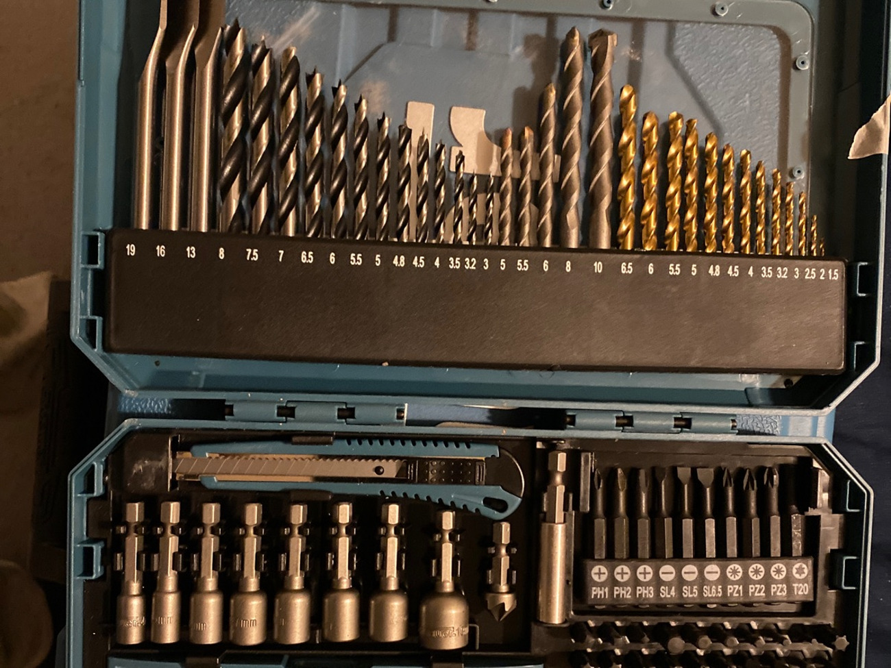 Erbauer Impact Screwdriver Bit Set 32 Pieces