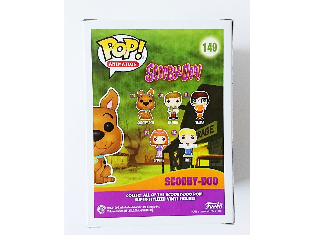 flocked scooby doo funko pop