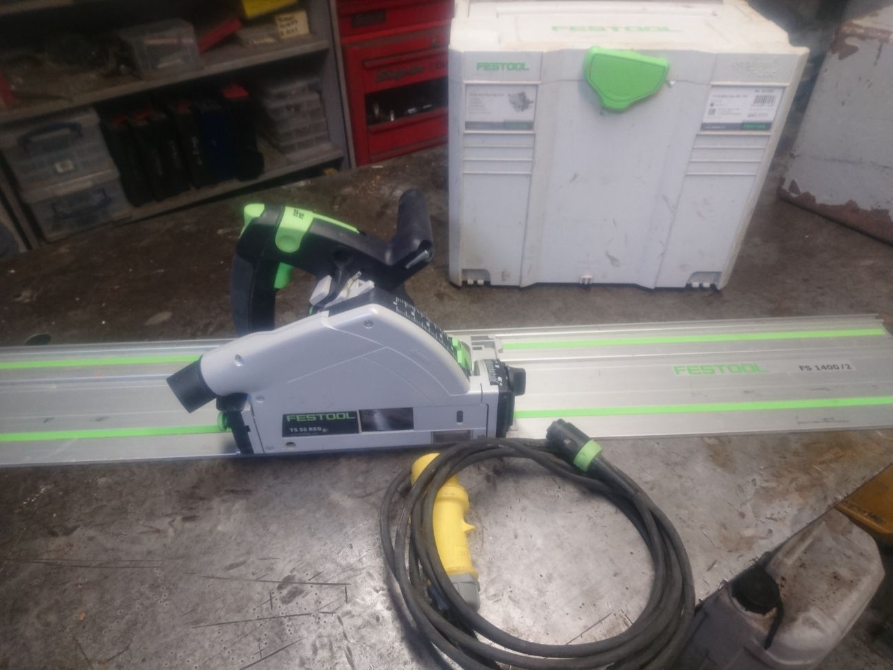 Rent festool ts55 plunge saw rail saw 