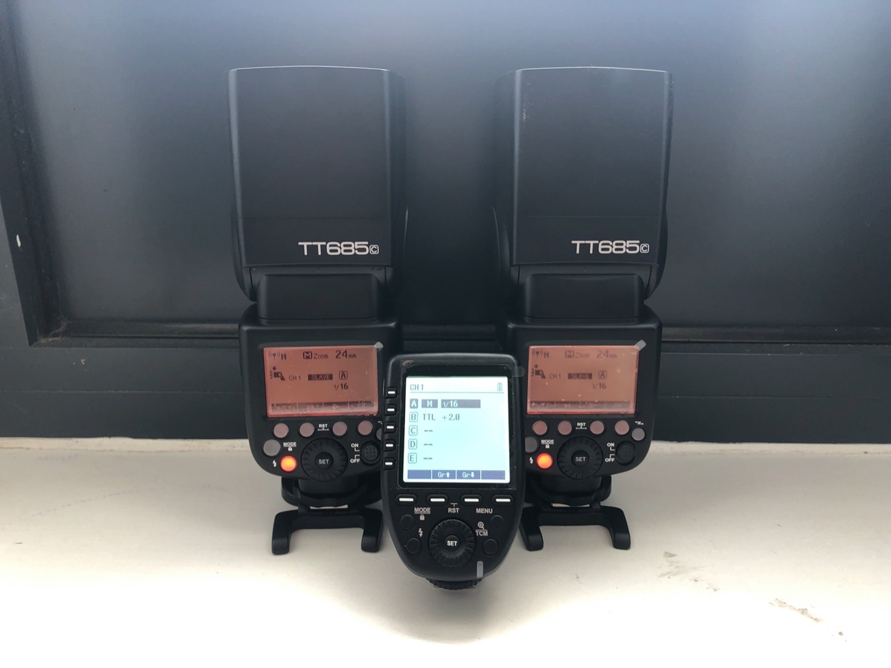 Rent Godox Tt685c Canon Speedlite Ettl Flash 2x Godox X Pro C In London Rent For 30 00 Day 14 29 Week