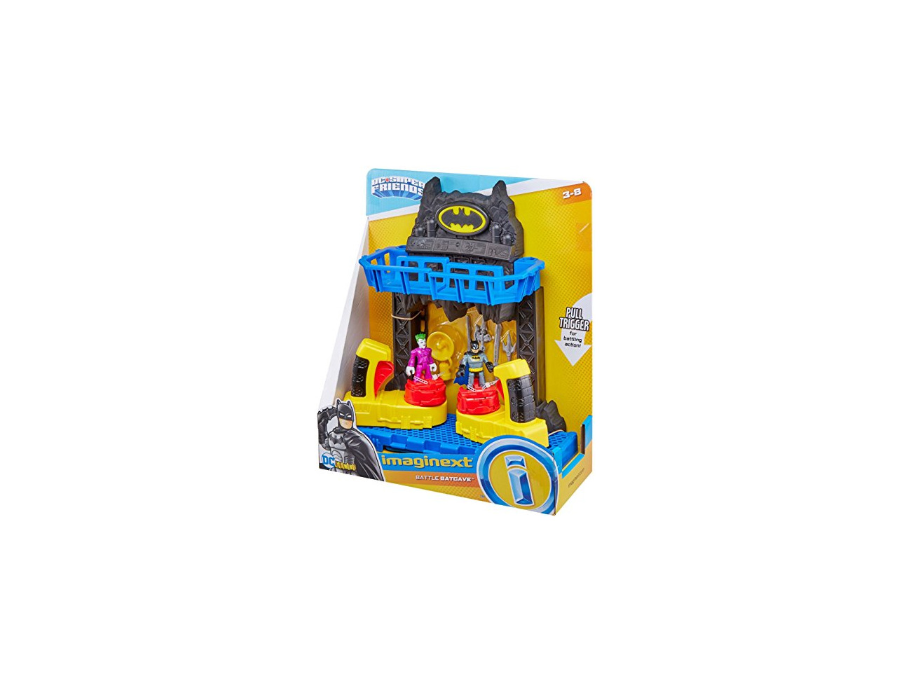 imaginext batman battle cave