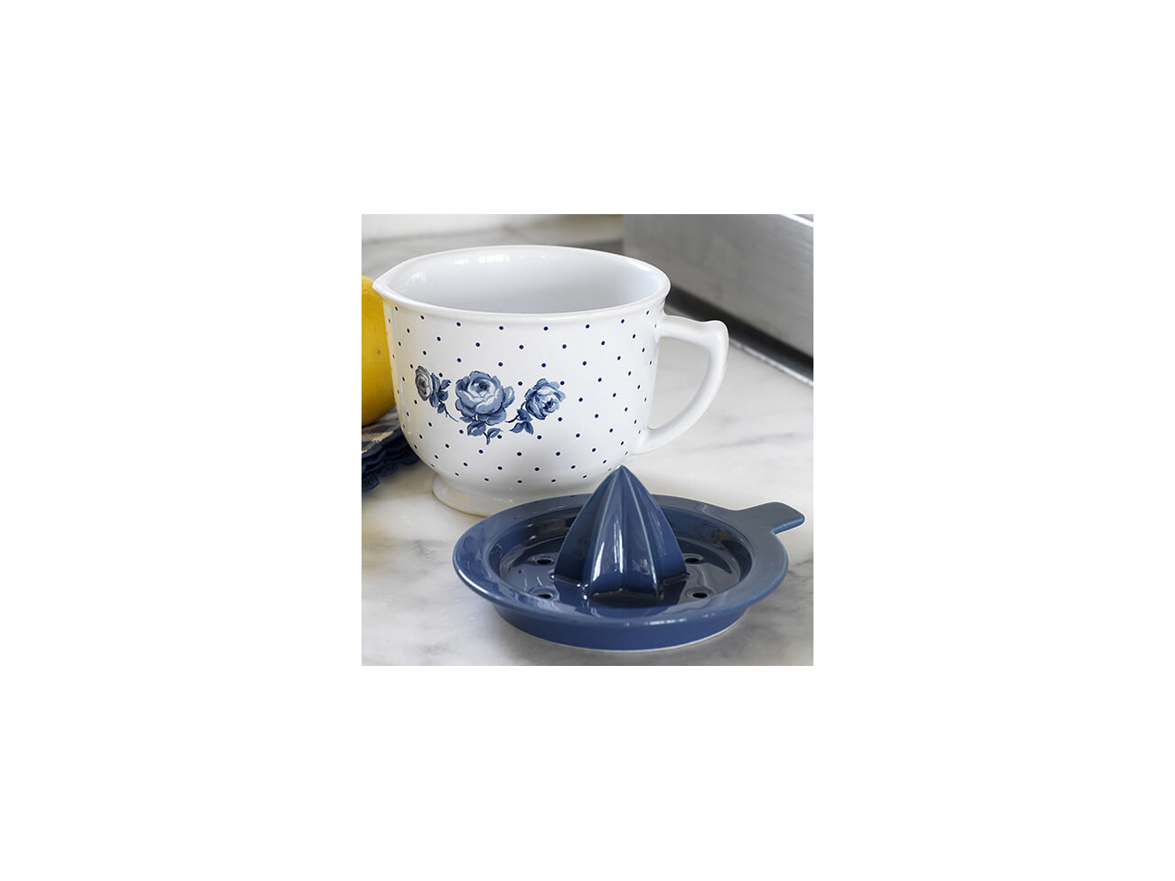 Katie Alice Vintage Indigo Lemon Juicer Katie Alice Vintage Indigo Lemon Juicer