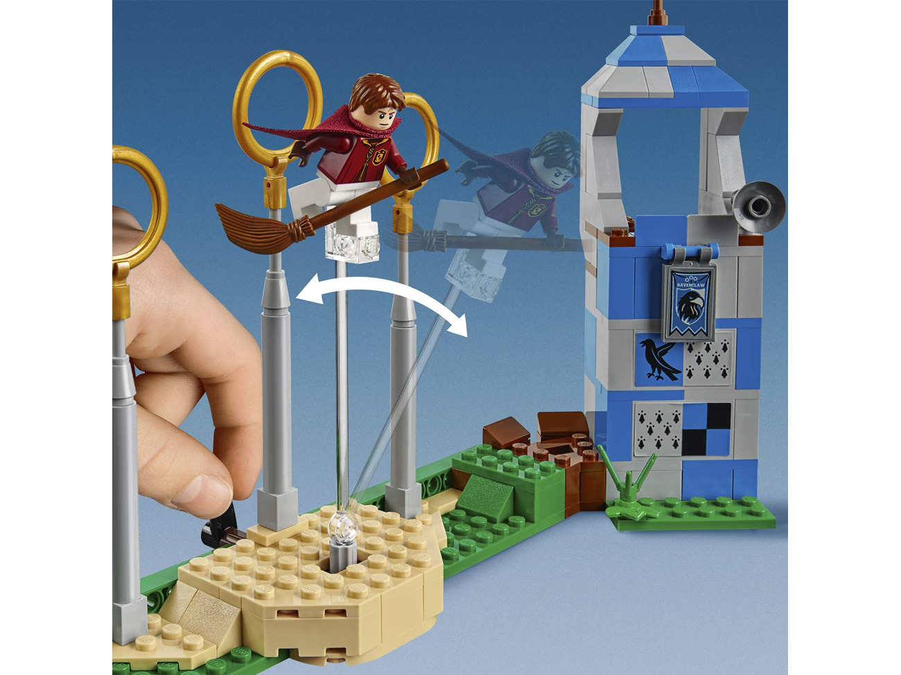 harry potter quidditch match building set