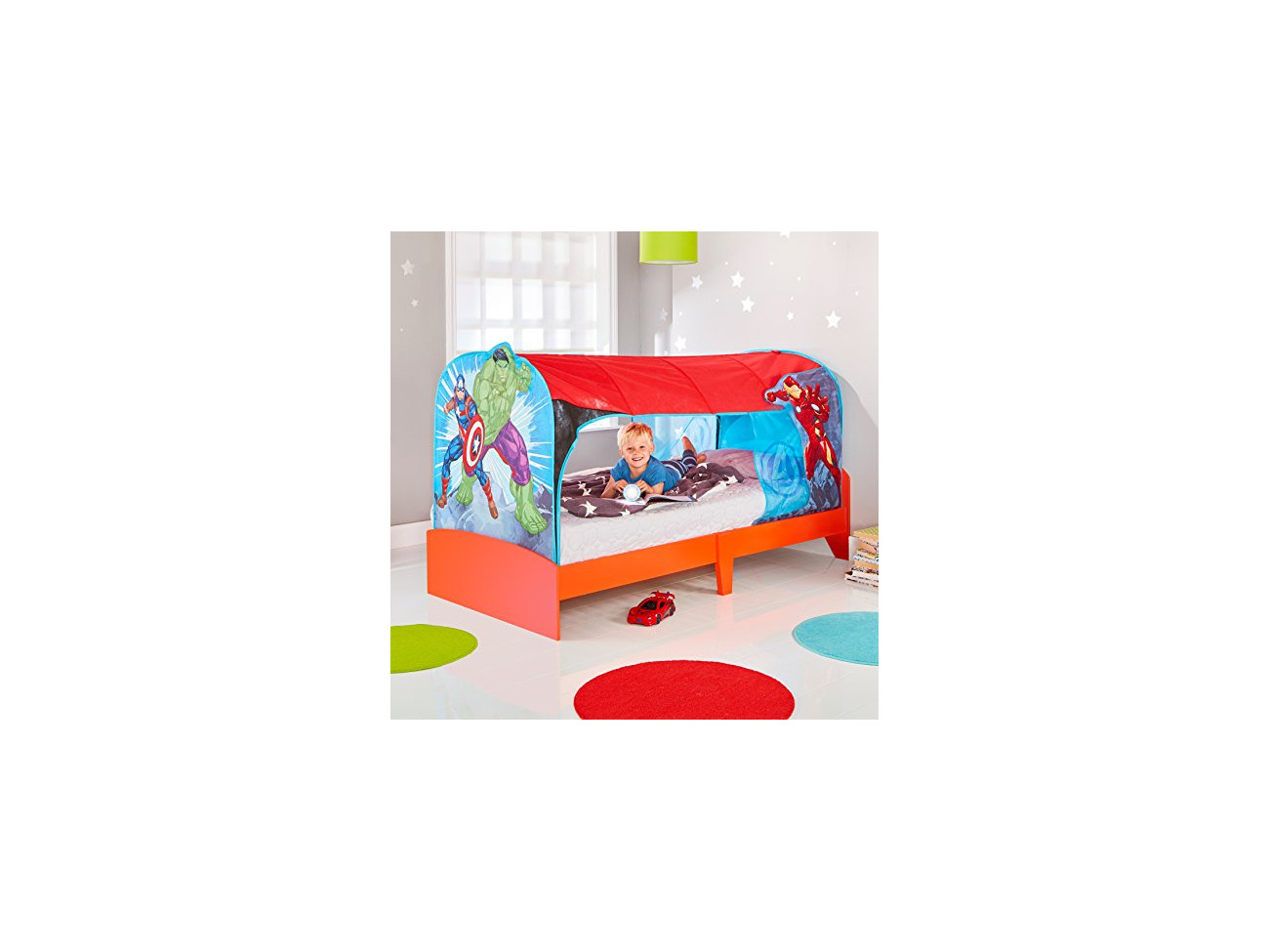 marvel over bed tent