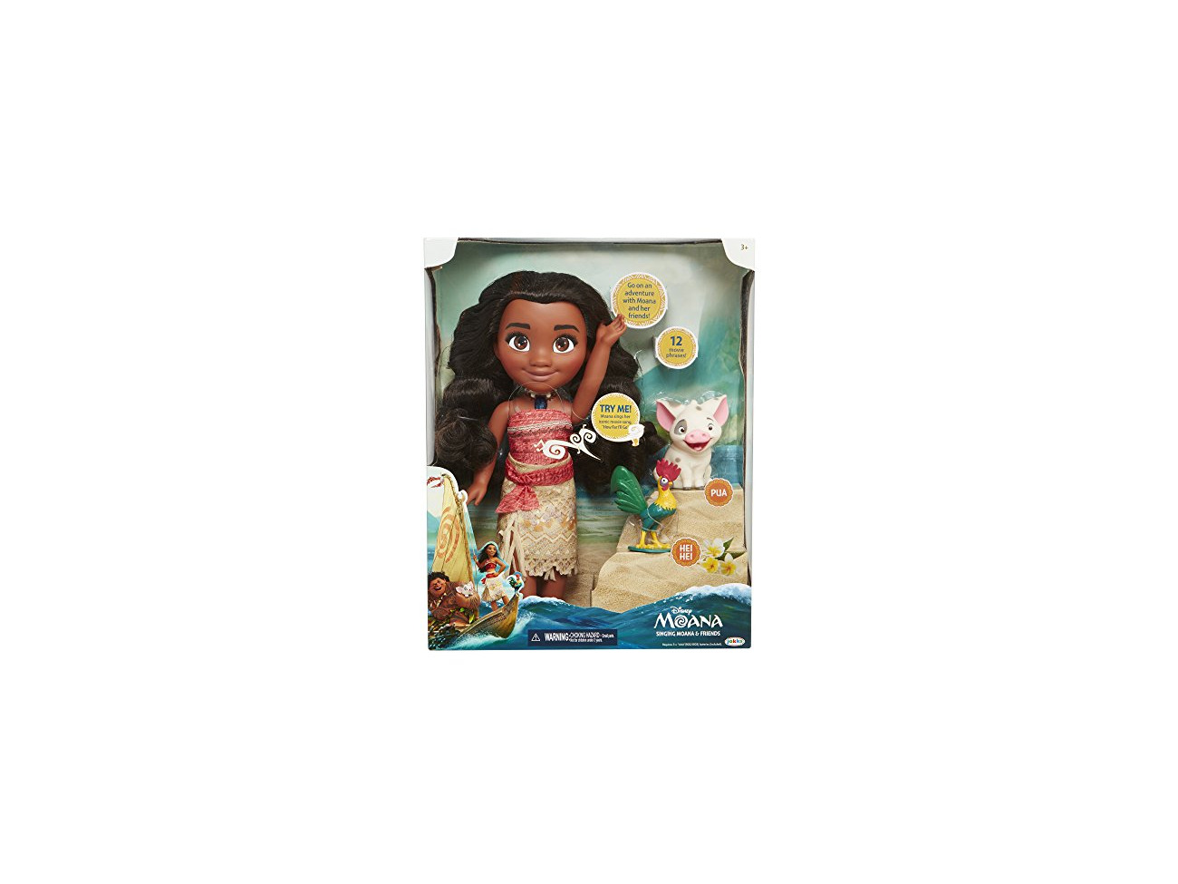 moana singing and friends feature doll