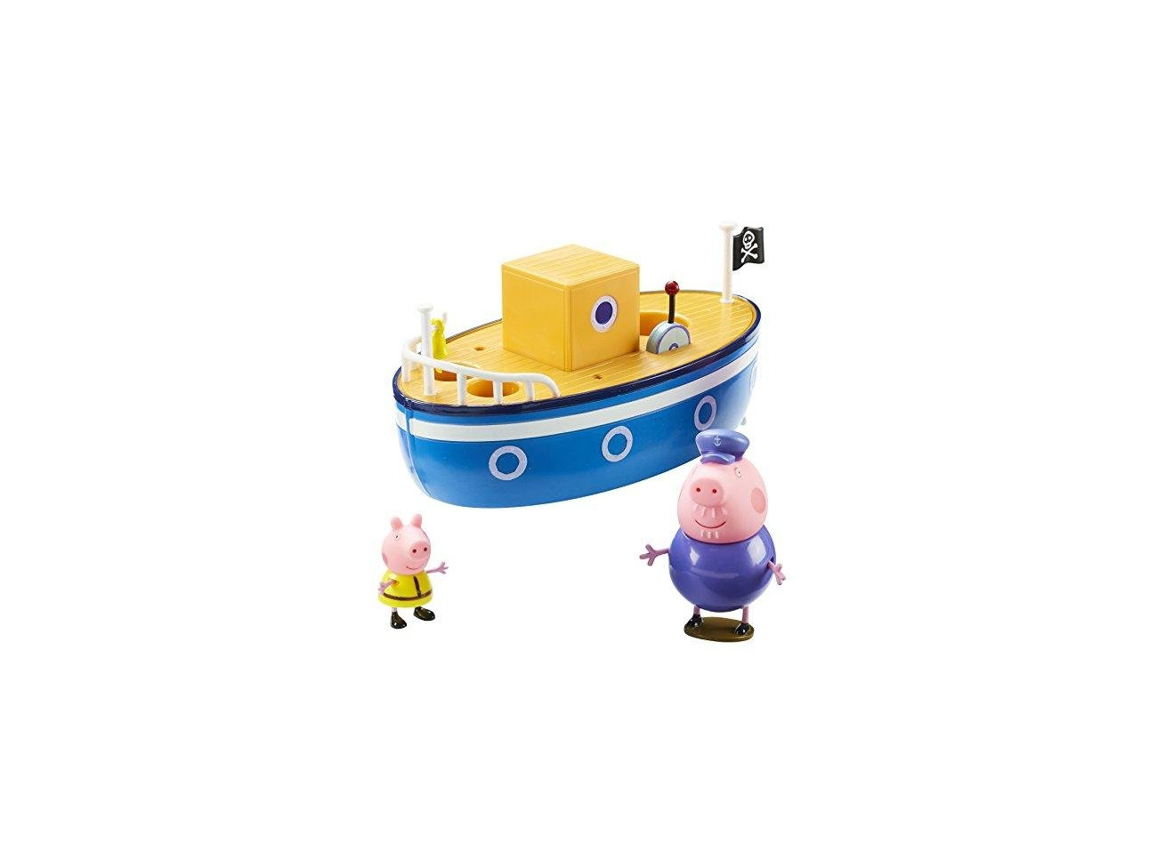 peppa pig grandpa's boat bath toy