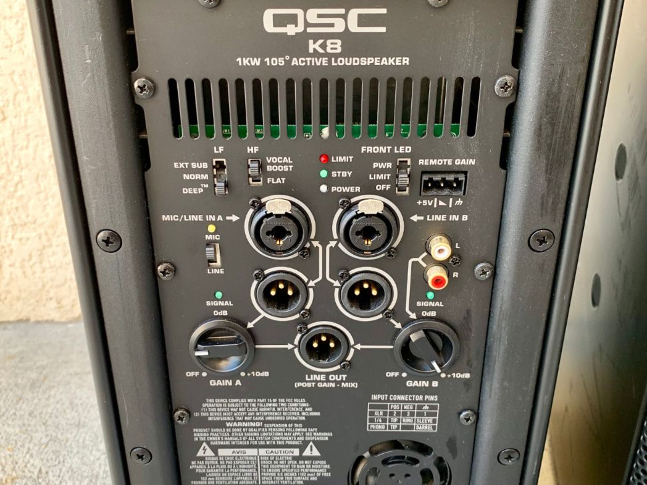 Rent QSC K8 Powered PA Speaker 1000 