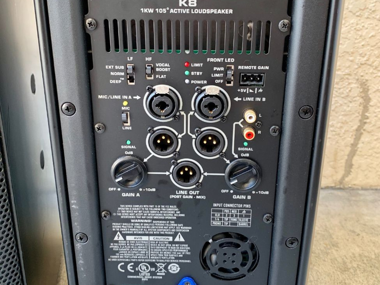 Rent QSC K8 Powered PA Speaker 1000 