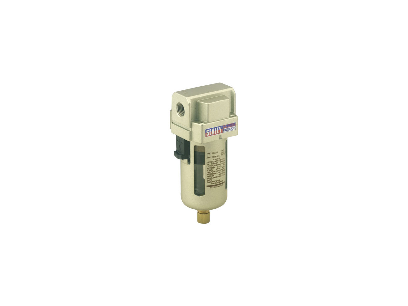 Sealey SA106FR Air Filter//Regulator Max Airflow 70cfm