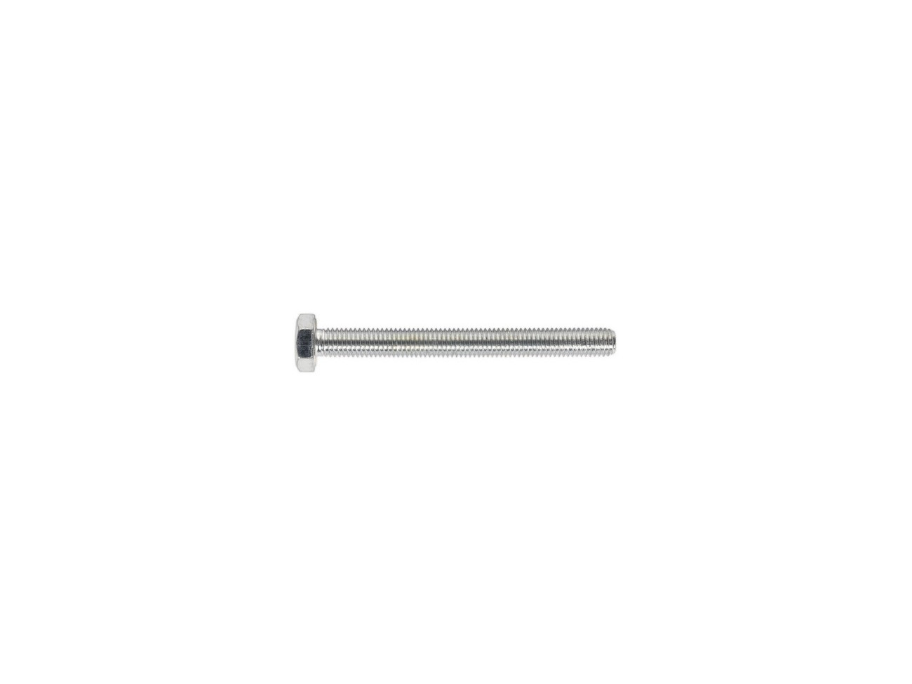 Sealey SS1025 HT Setscrew M10 x 25mm 8.8 Zinc DIN 933 Pack of 25