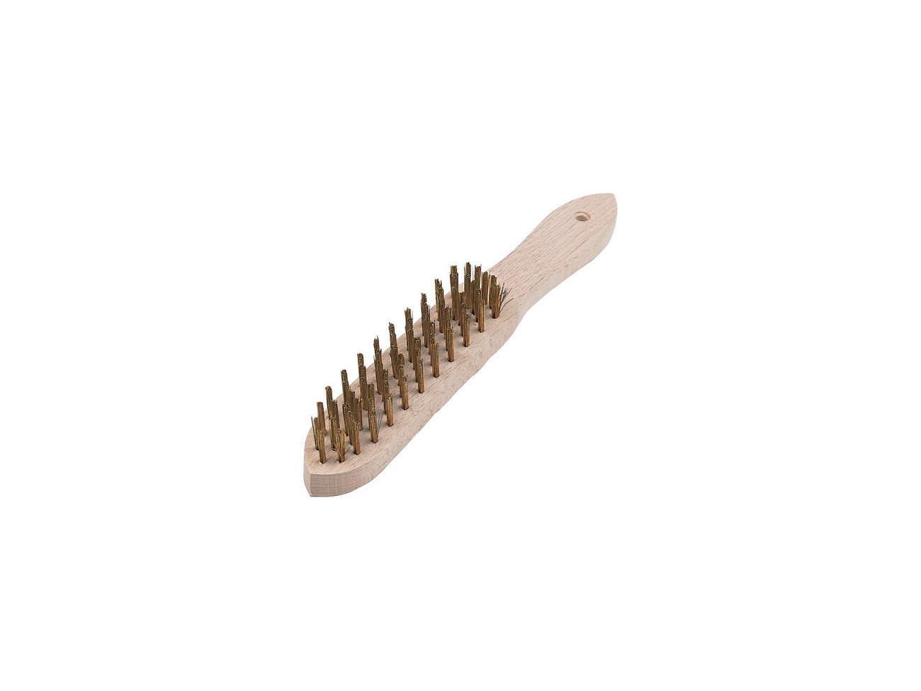 Silverline 763578 Brassed Wire Brush Plastic with 4 Row