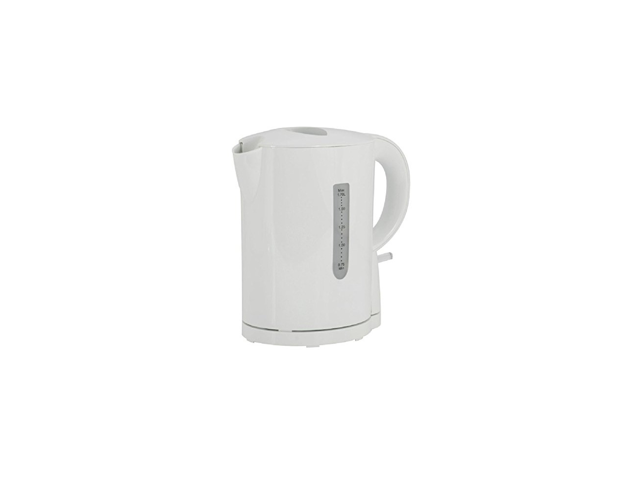 Cordless Kettle 1.7 litre | Fat Llama Simple Value Cordless Kettle White at