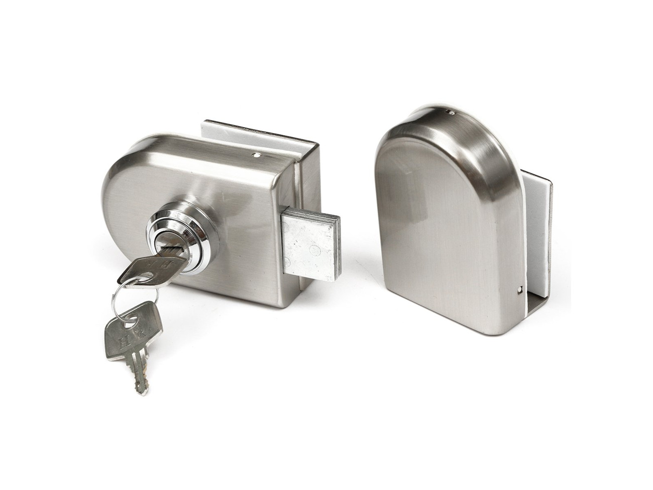 Stainless Steel 12mm Gl Door Lock Double Swing Hinged Stainless Steel 12mm Gl Door Lock Double Swing Hinged