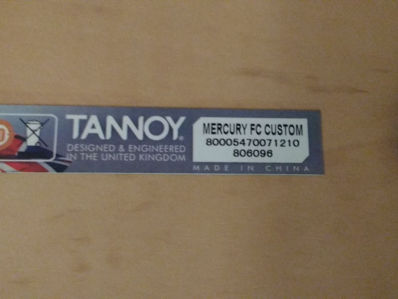 tannoy mercury fc custom