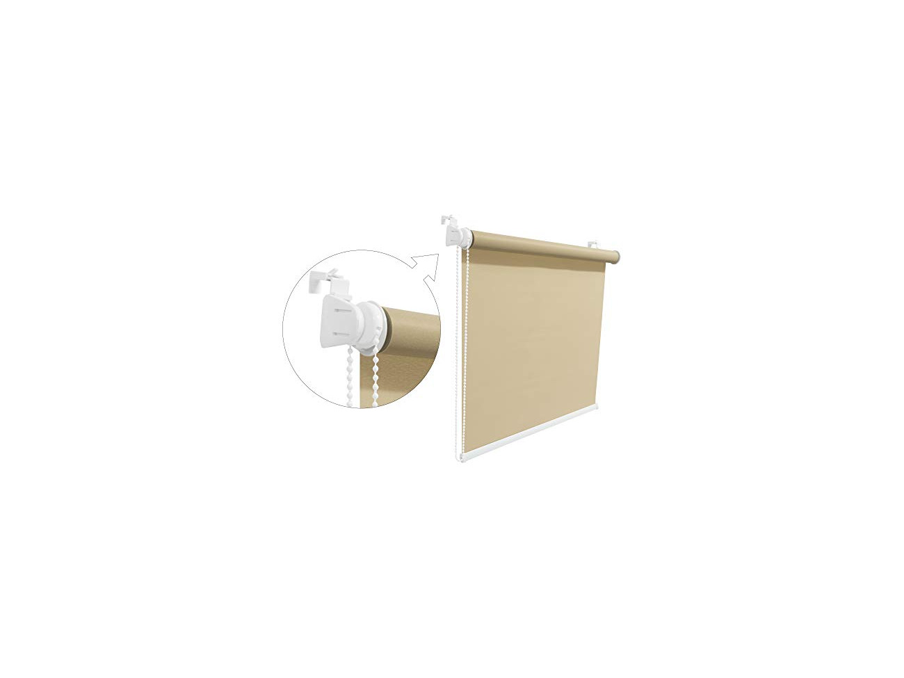 Buy Tropik Home Brown Window Roller Blind Choice Of 19 Width Sizes