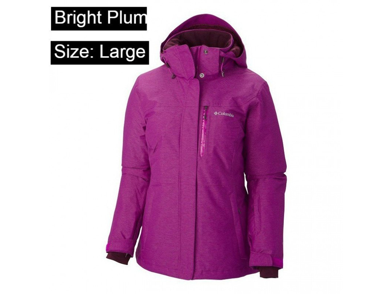 womens columbia jacket size large