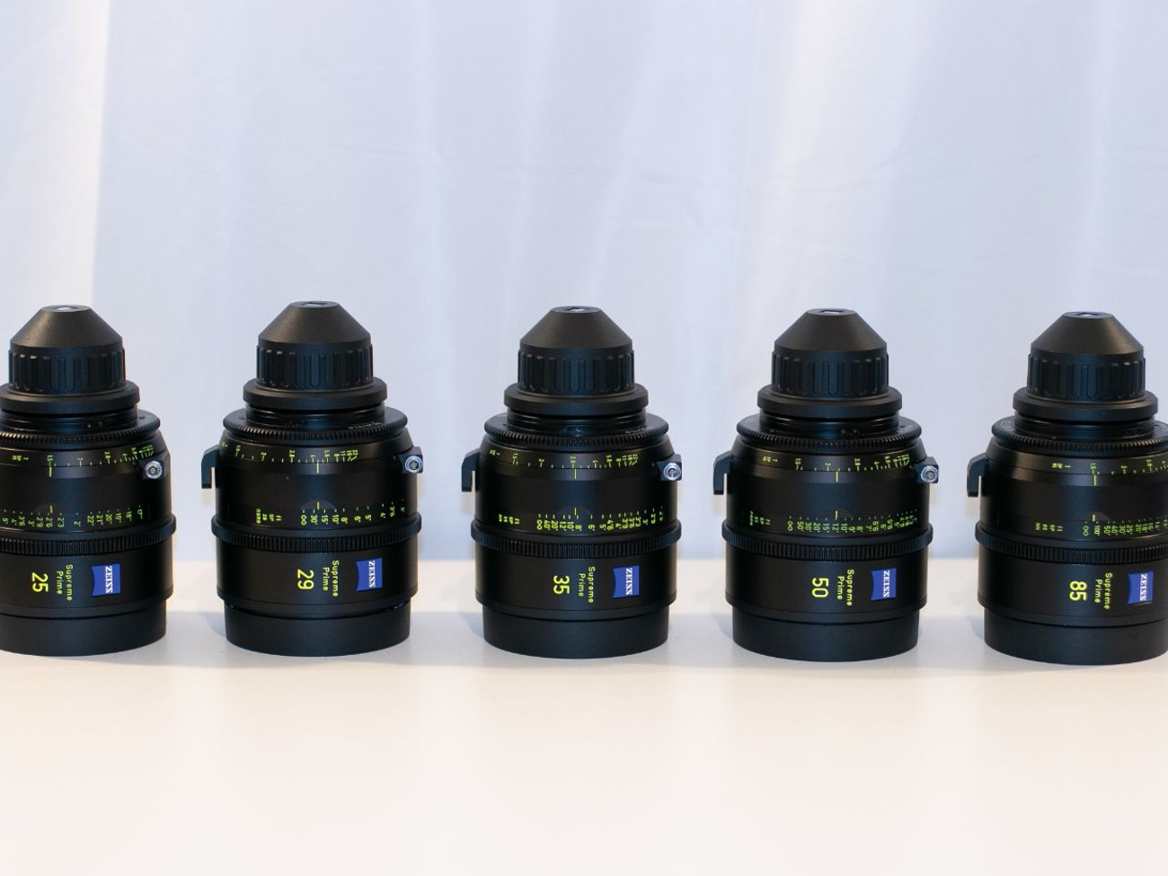 Zeiss Supreme Primes 5 Lens Set