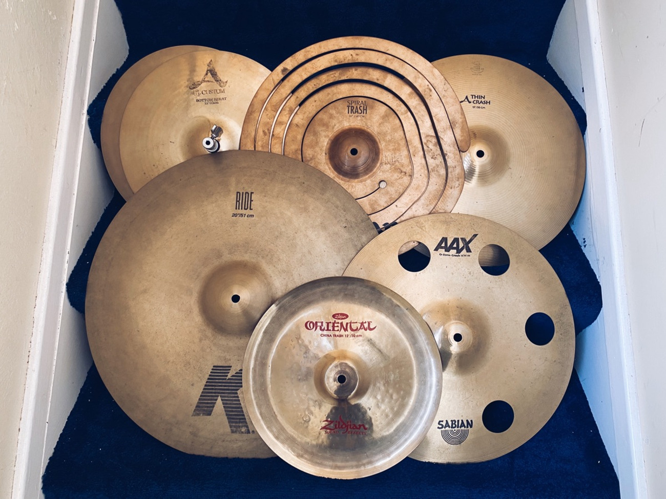 Zildjian Cymbal Set (with 1 Sabian)