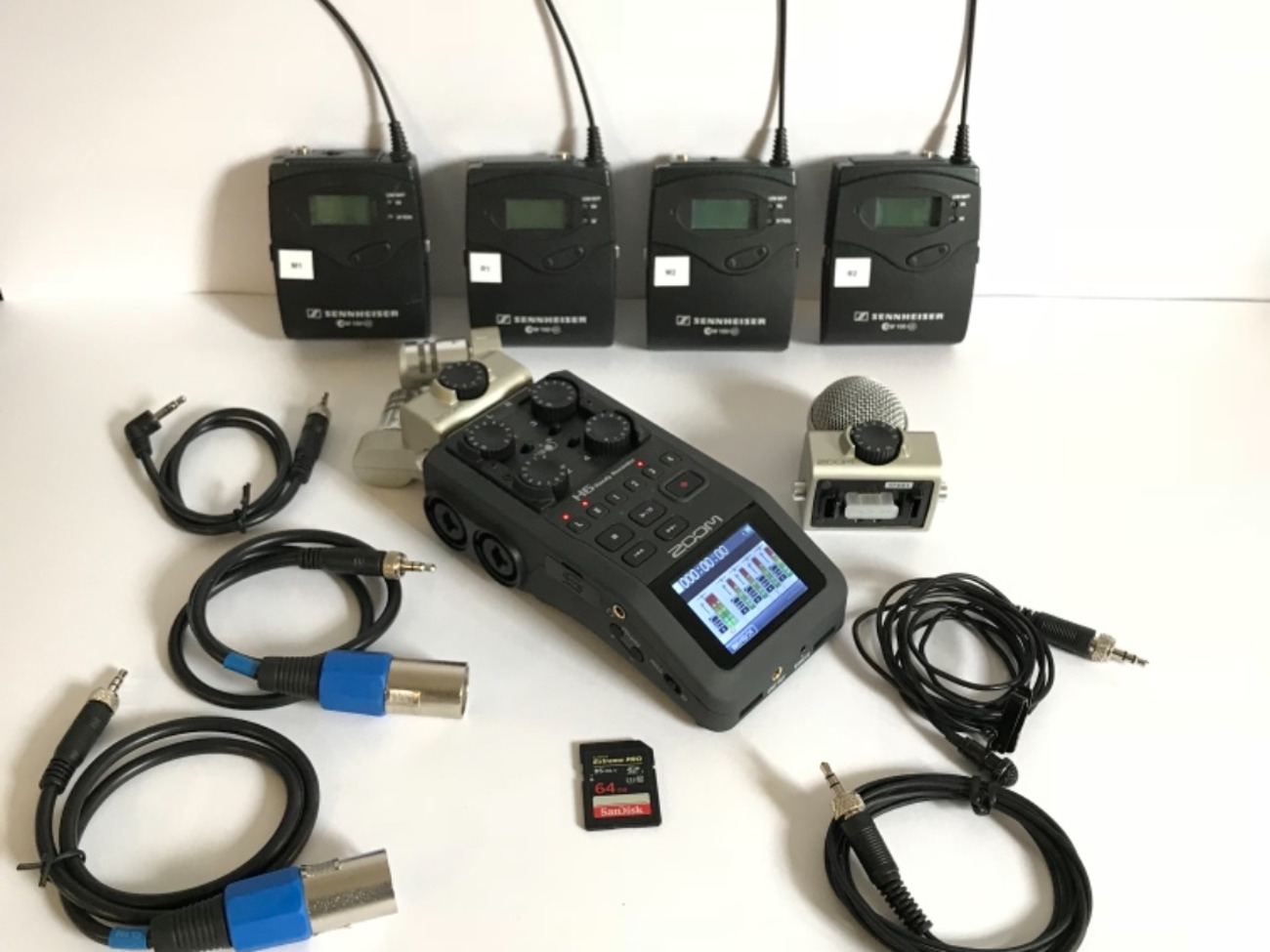 Rent Zoom H6 Handy Audio Recorder 