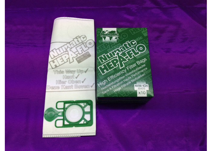 10 X Genuine Numatic Henry Hetty James Hepaflo Vacuum