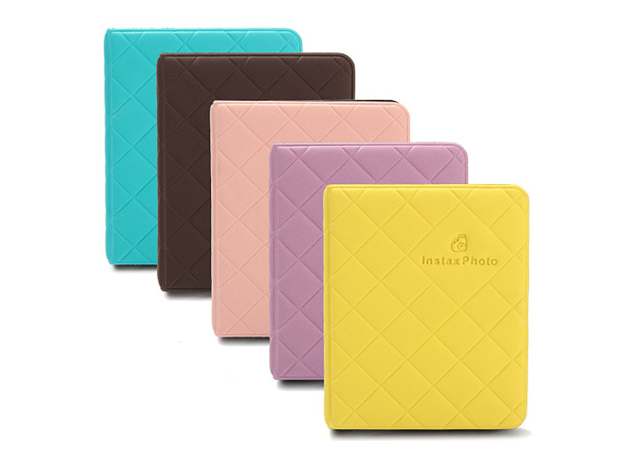 36 Pockets Photo Album PVC Box Book Polaroid Mini For Instax Instant Photo Card
