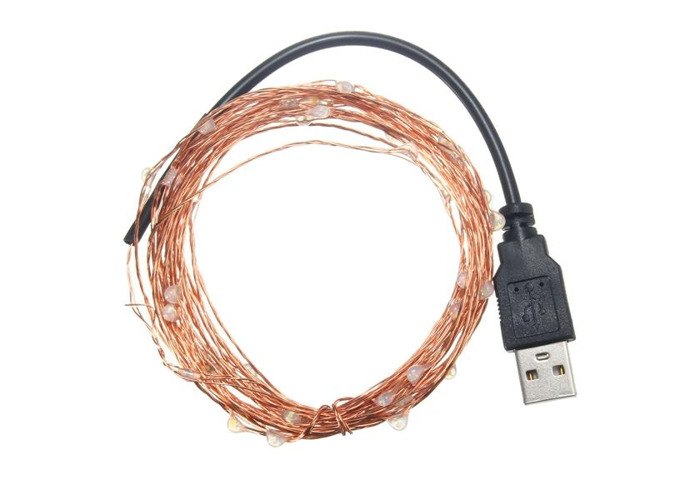 LED Copper Wire String Fairy Light Strip Lamp Xmas Party Waterproof Party Decor.