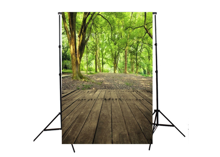 Buy 5x7ft Vinly Green Forest Tree Floor Backdrop Photography Photo