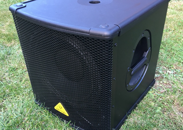 behringer b1200d active pa subwoofer