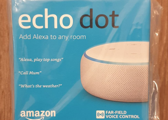 amazon dot 3rd generation white
