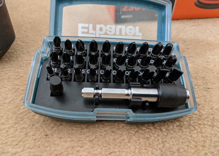 Erbauer Impact Screwdriver Bit Set 32 Pieces