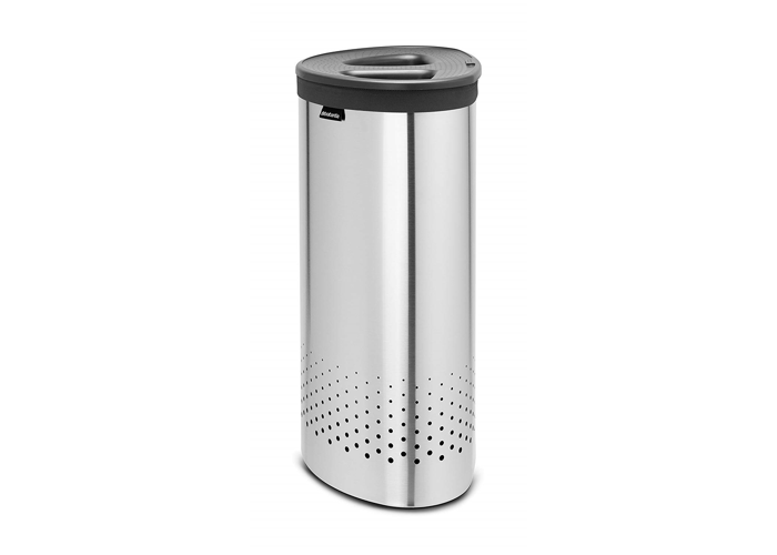 Home Stainless Steel 35 L Brabantia Laundry Bin with Stainless Steel