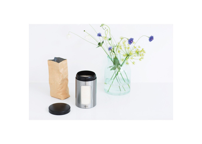 brabantia tea coffee sugar canister set