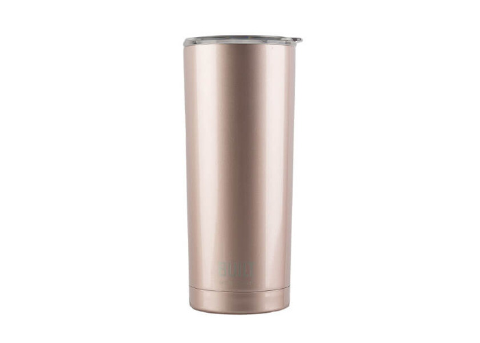 Built Double Wall Stainless Steel Vacuum Insulated Tumbler 20 Oz Rose Gold
