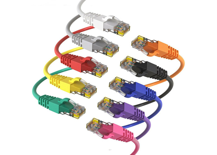Blue 100 Pack Lot 3ft Cat5e Cat5 Ethernet Network LAN Patch Cable Cord RJ45