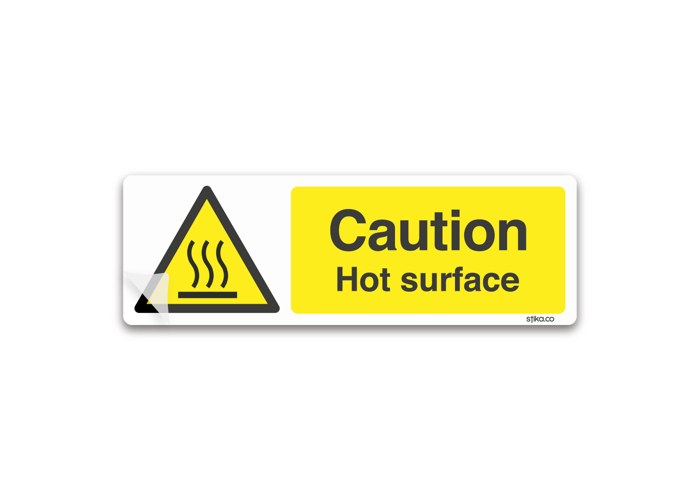 pic Sign Self Adhesive Vinyl Waterproof Sticker 4 x do not slam the door