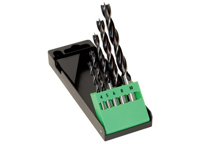 6mm For Wood 5mm 5 Piece Lip /& Spur Drill Bit Set 10mm 8mm 4mm