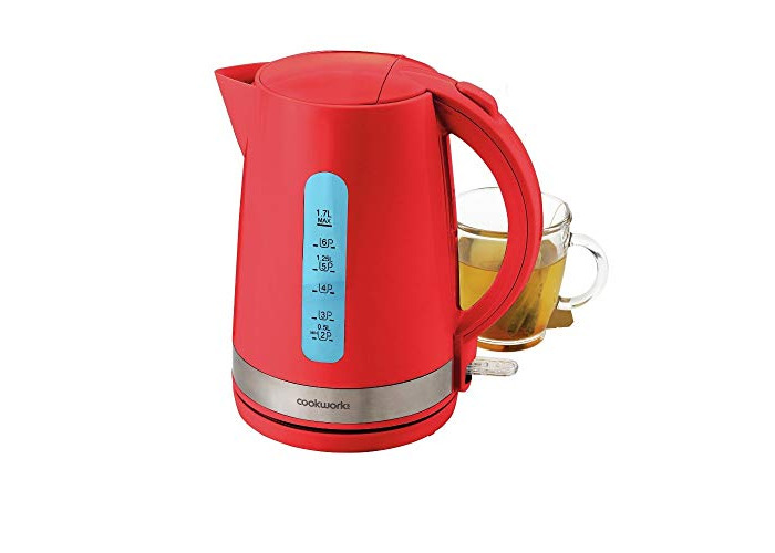 Buy CookWorks 3kW 1.7L Cordless Buy Cookworks Jug Kettle Red