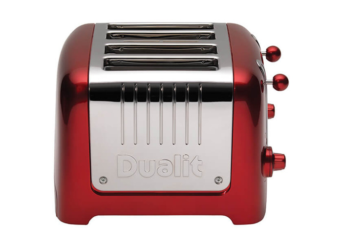 Buy Dualit 46211 4 Slice Lite Toaster Metallic red 2 Slot Lite Toaster