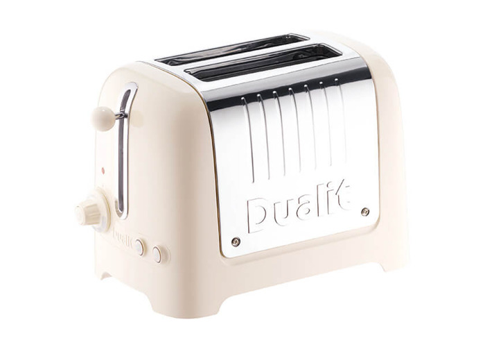 Dualit Lite 2 Slot Toaster Canvas White Canvas white Dualit 2 Slice Classic Toaster