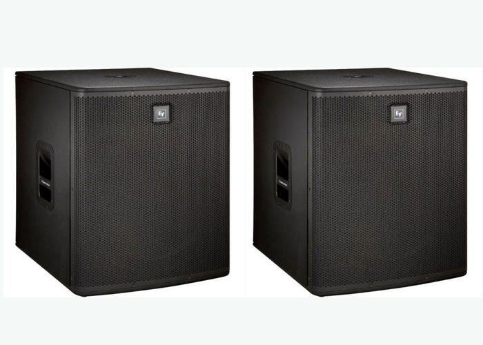 Electro-Voice ELX118P Subwoofer (x2) ActivePA Speakers Subimage 0